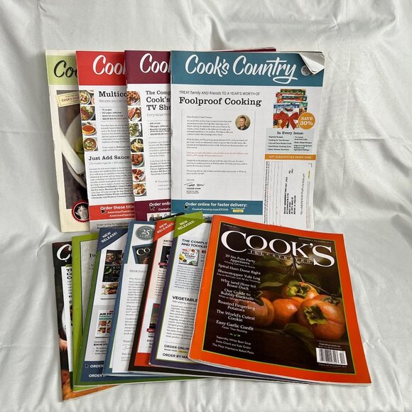 Other - Cooks Illustrated & Cooks Country Cookbook Collection